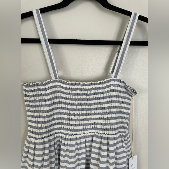 Urban Outfitters Lumiere Woven Blue/ White Stripe Dress. New with tag - Picture 9 of 11